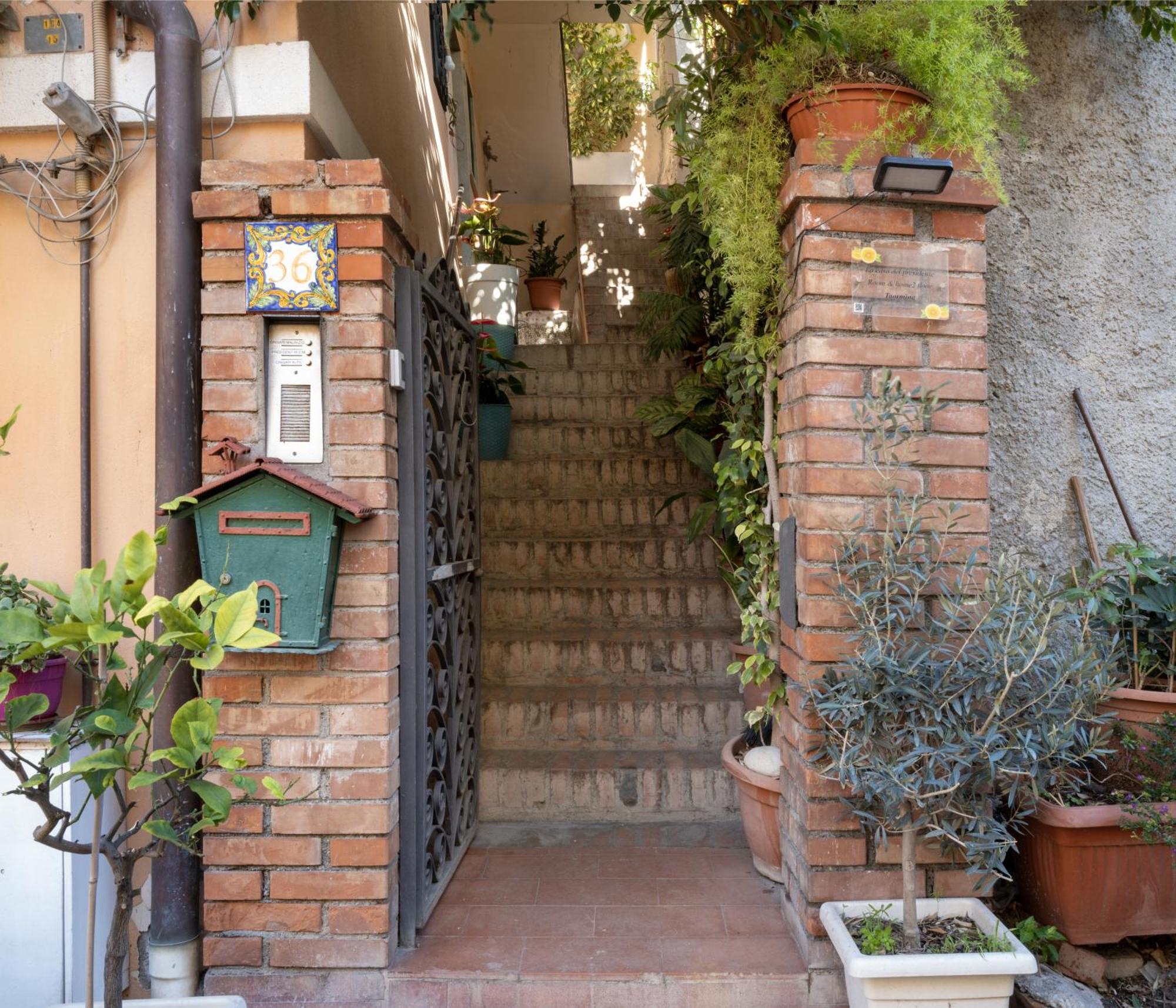 Casa Del Presidente Leilighet Taormina Eksteriør bilde